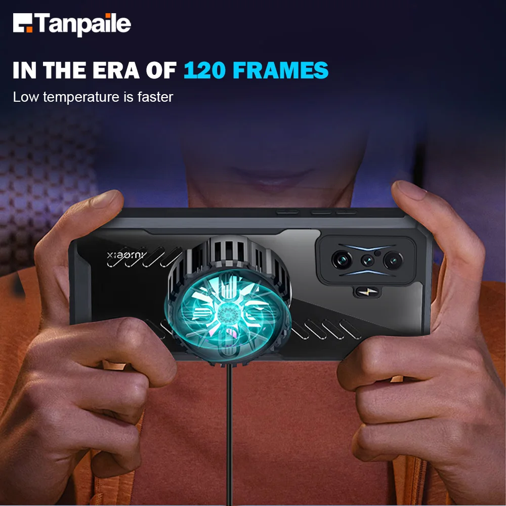 Tanpaile Cooling Magnetic Shockproof Hard Bumper Case with Heat Dissipation