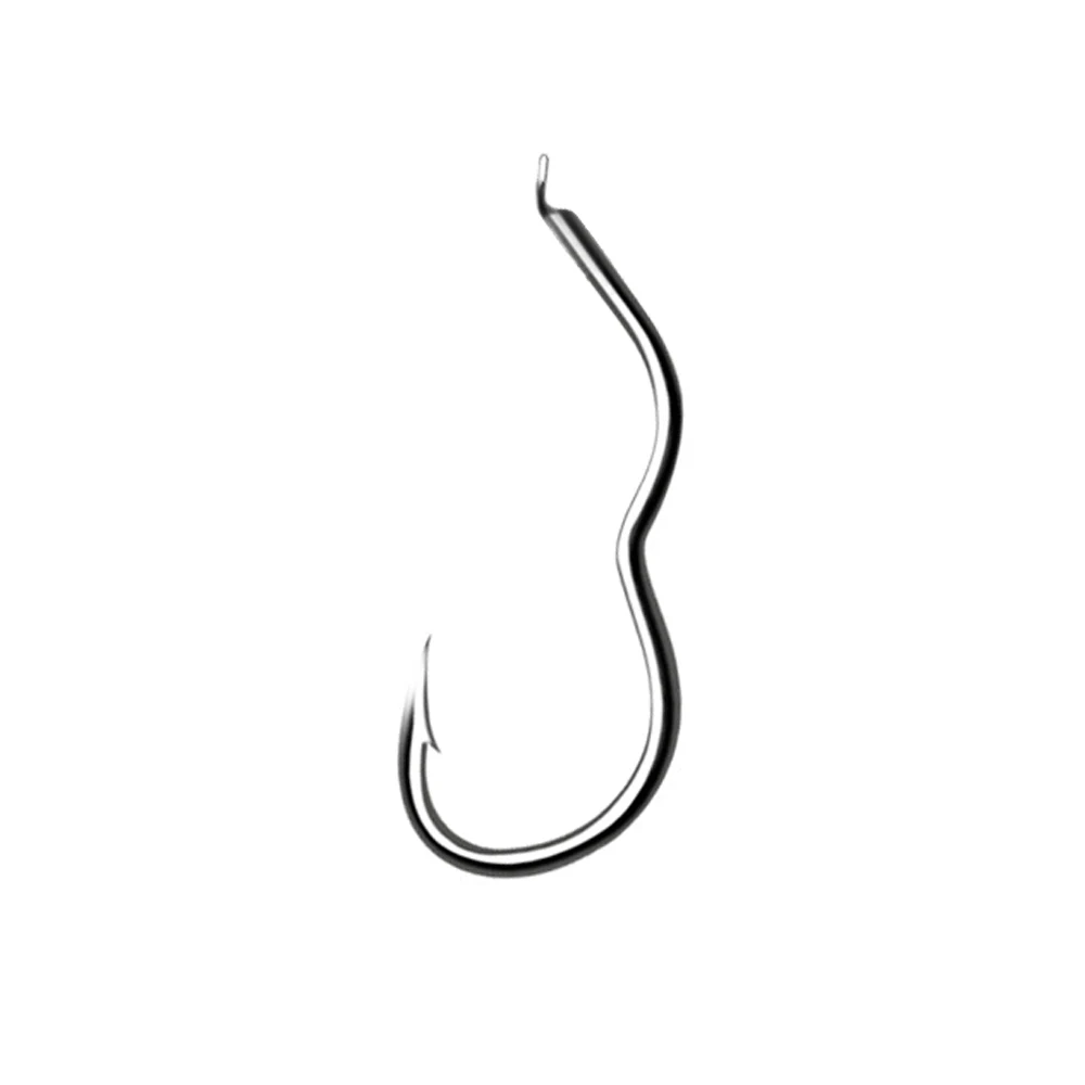 Saltwater Freshwater Double Hooks Kit 40-Piece Double Fishing Hooks Kit   High Carbon Steel Frog Hooks, Assorted Sizes 1# To 4/0 For Fresh &  Saltwater Fly Fishing Flies