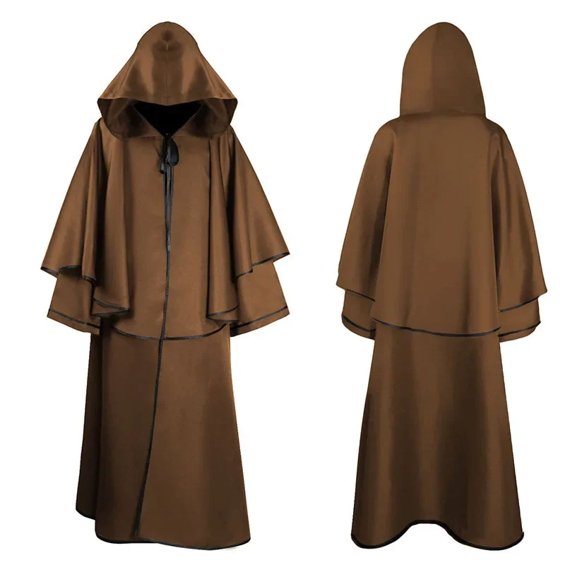 

Halloween Adult Cosplay Grim Reaper Devil Medieval Robe