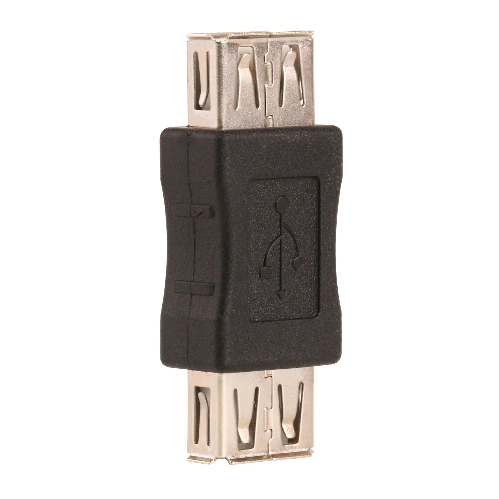 

Переходник с гнездовой на гнездовую, 100 шт., USB тип A, переходник, соединитель адаптера F/F, переходник для Coonection