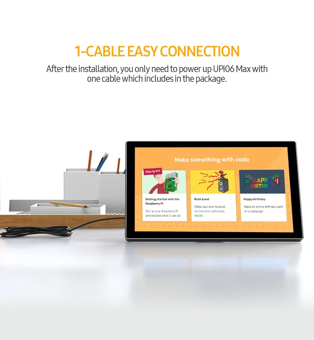 EVICIV 10 Inch Raspberry Pi Touchscreen Monitor
