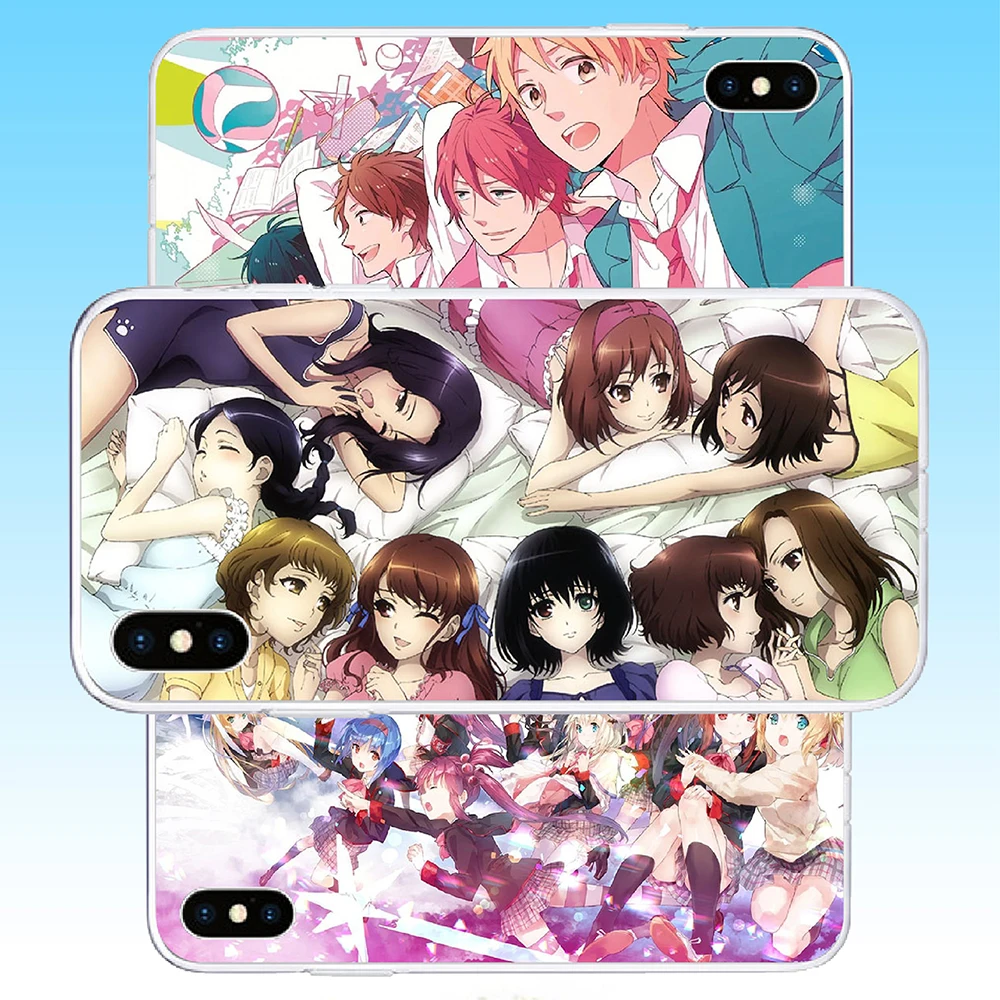 Per Nokia 6.7 6.3 1.3 2020 9 Pureview C1 C2 C3 X71 X7 X6 X5 Custodia Morbida Giappone Anime Group Custodia Protettiva Per Telefono In Silicone