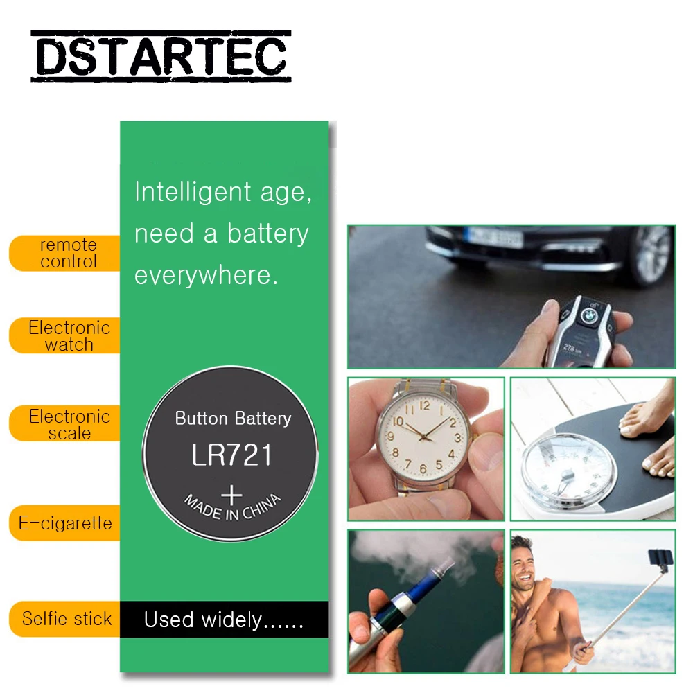 ボタン電池 コイン電池 LR521 379 SR63 ×10個(505)