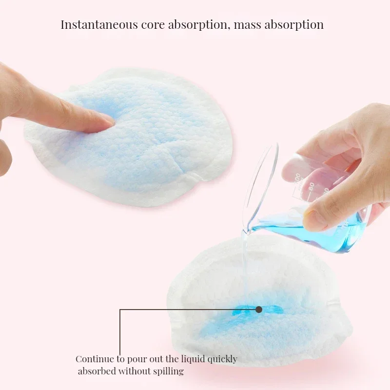 Disposable Nursing Pads for Breastfeeding Super Soft Breastfeeding Milk Pads Ultra Comfortable Breast Pad Anti-spillage Milk Pad 2