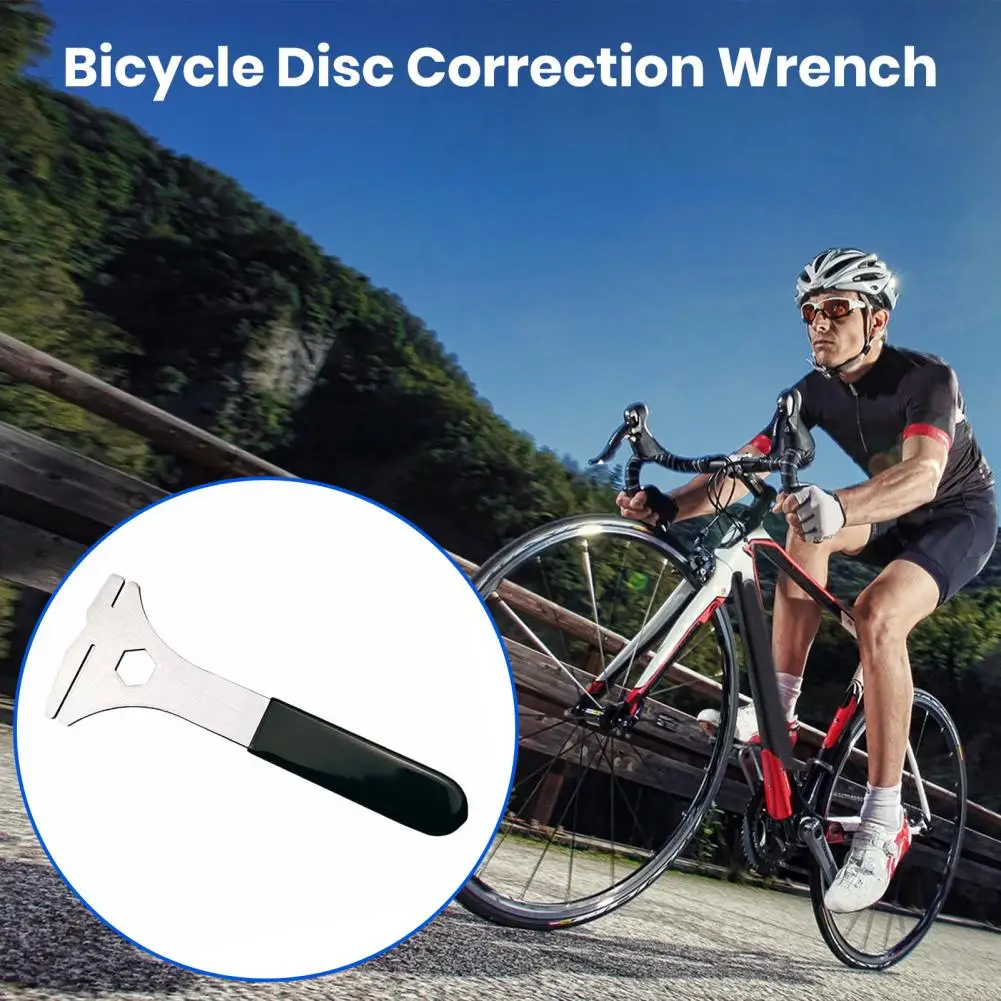 

Easy to Carry Brake Disc Alignment Tool Reusable Bicycle Brake Disc Adjuster Correction Repair Tool Bike Supplies
