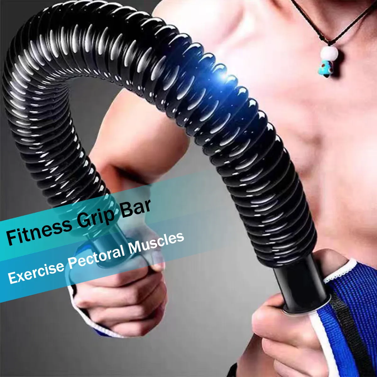 20-40kg Heavy Duty Shoulder Chest Exercises Expander Hand Holding Spring Arm Exercise Forearm Trainer Arm Stick Power Twister