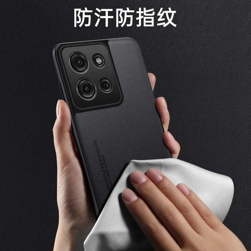 Luxury PU Leather Matte Silicone Phone Case Cover - Premium Protection