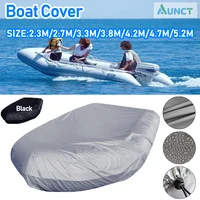 V Shape Marine Boat Cover Waterproof Dustproof AntiUV Rain Snow Inflatable Boat Dinghy Fishing Rubber Boat Universal Kayak Cover 1