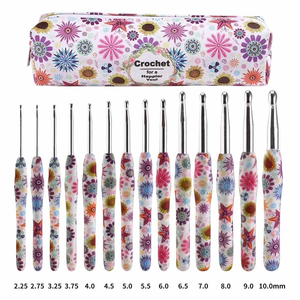 Sunflower Soft Handle Crochet Hook Wool Yarn Compilation Tools Sweater Needle crochet hooks