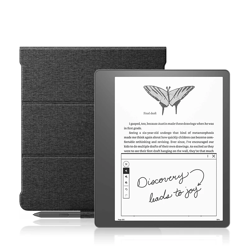 ELEHOLD Leather Case for Kindle Scribe 10.2 2022 with Auto Wake