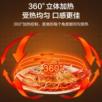 Household Mini 360 ° Rotary Table Heating 20L Knob Controlled Mechanical Microwave Oven микроволновка 2