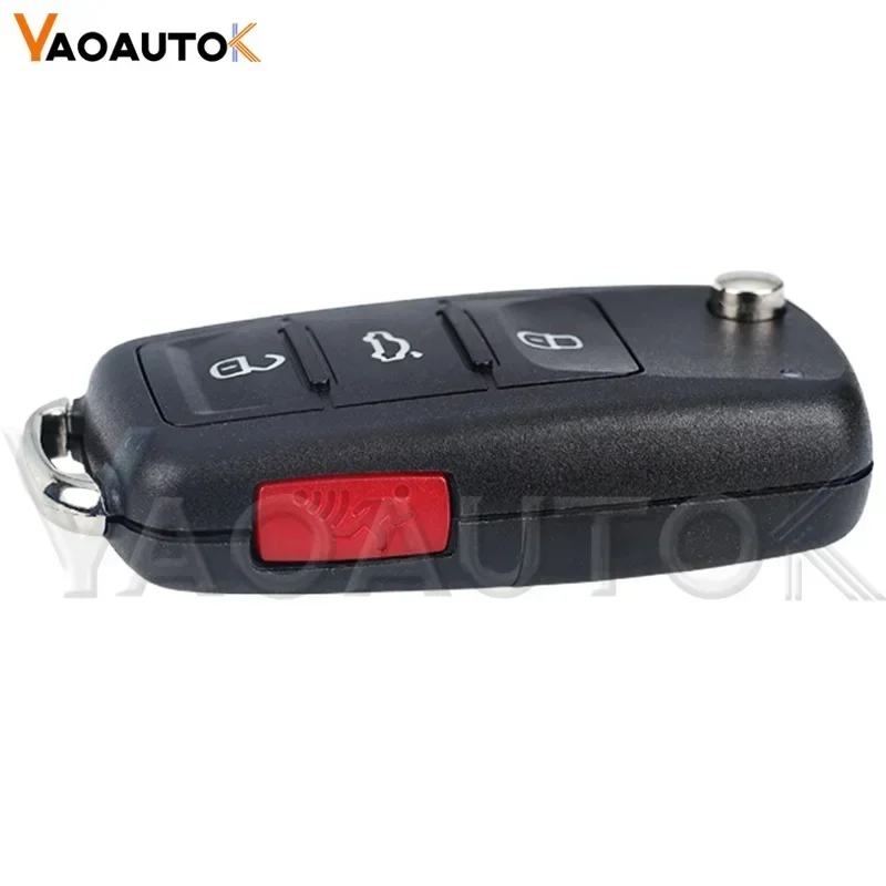 Smart Remote Car Key Folding Shell for Volkswagen et al