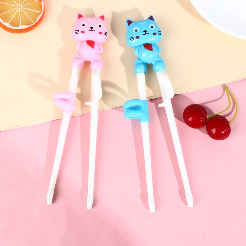 Finger Chopsticks Non Slip Chopsticks Chopstick Helper Wooden Chopsticks Sushi Chopsticks Led Chopsticks Chopstick Holder Home Party Cute Cartoon Animal Head Plastic Environmentally Friendly Children Eating Training Baby Learn Chopsticks
