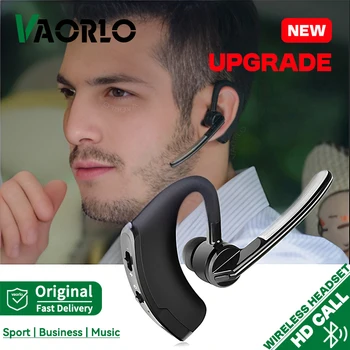 NEW V8 Bluetooth Earphone Wireless Stereo HD Headphones V9 Bluetooth Hands In Car Kit With Mic For iPhone Samsung Huawei Phone 1
