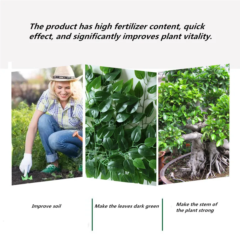200g Imported Urea Fertilizer Available Quick-acting Nitrogen Fertilizer Organic Compound Efficient Indoor Plants