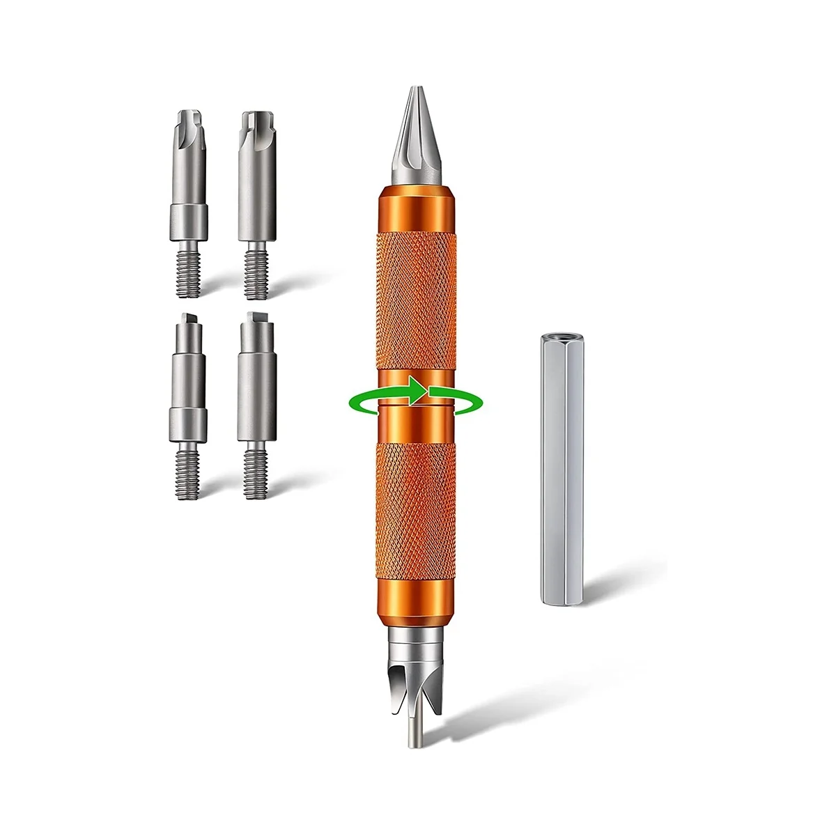 

Multitool with Drill Hex Adapter, Case Chamfer Deburring Hand Tools for Reloading, for Removing Crimps, Fits Case.