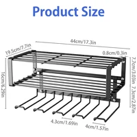 Power Tool Rack Hanging Storage Rack Electric Drill Holders Hand Power Tool Organizer Rack for Garage Home Workshop Accessories 2