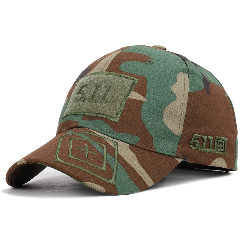 Baseball Cap Tactical Baseball Caps For Men Camouflage Cotton Snapback Green Jungle Game Hat Fishing Sports camping cap