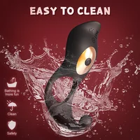 Vibrating Cock Ring Penis Ring for Men Ejaculation Delay Penis Glans Vibrator Clit Stimulator Adult Goods Sex Toy for Couples 6