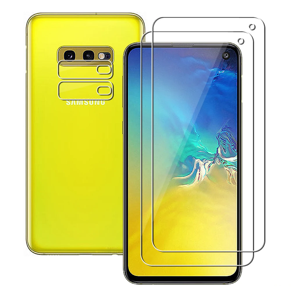 Verre Trempé Complet Incassable pour Samsung Galaxy A40 Couleur Noir