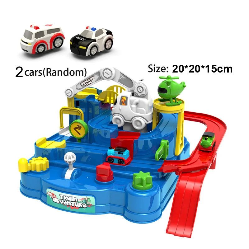 Race Track Adventure: Interactive Educational Toy Set