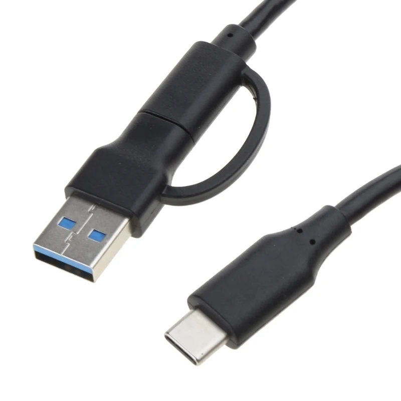USB USB C 유형 C 데이터 동기화 어댑터 2 in 1 USB3.0 USB C 변환기