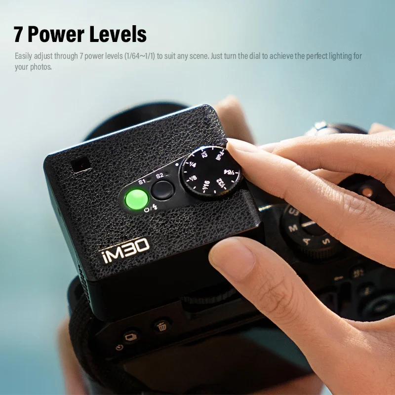 Godox iM30 카메라 플래시 휴대용 스피드라이트 플래시라이트 (캐논, , 파나소닉, 니콘, 펜탁스 SLR 카메라용) 실내/외 사진 촬영