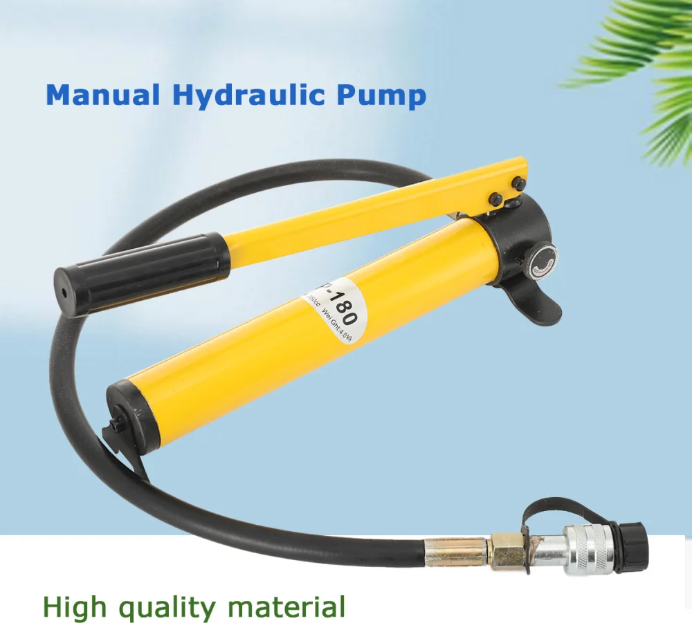 Hydraulic Pump CP-180 Hand Operated Pump Hydraulic Hand Pump Manual Punp For Connecting Crimping Head Portable Tools