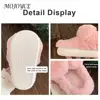 Plush Pig Slippers Slip-on House Shoes Non Slip Flat Thermal Slippers Comfortable Furry Thick Sole Slippers for Indoor Bedroom 5