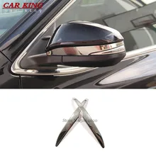 

For Toyota Esquire 2019 Accessories ABS Chrome Car Rearview mirror decoration strip Cover Trim Sticker Car Styling 2pcs