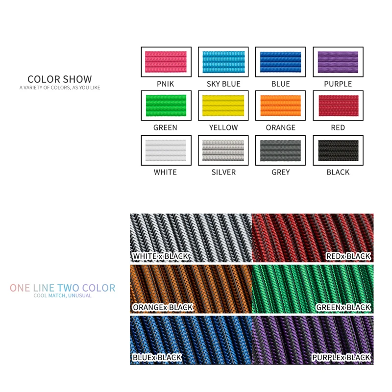 FormulaMod NCK1 Series PSU Extension Cable Kit Solid Color Cable Solid Combo 300mm ATX24Pin PCI-E8Pin CPU8Pin With Combs