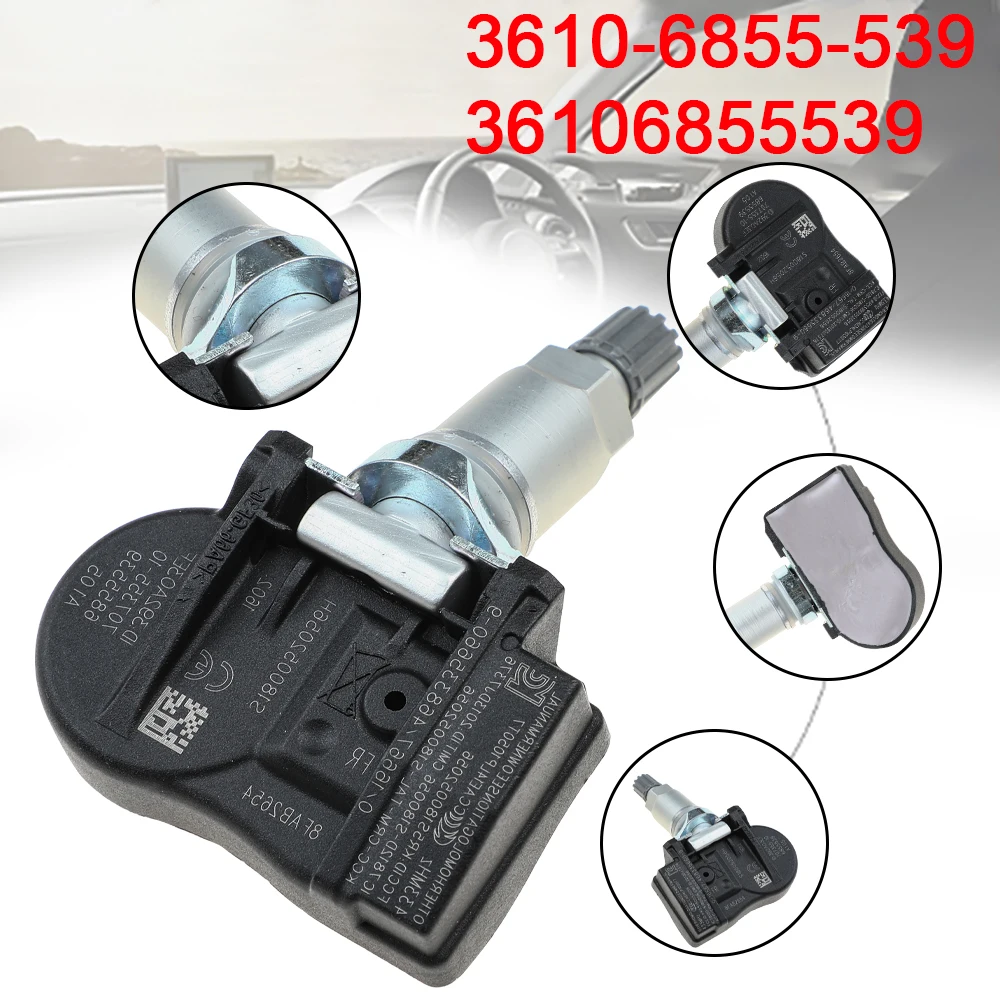 4PCS TPMS Tire Pressure Monitor Sensor System For BMW 1 2 3 4 F22 F20 F21 F23 F87 F45 F46 F30 F31 36106855539 361068