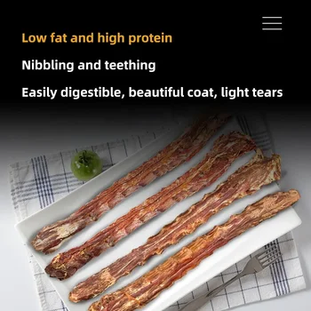 Dog Snacks Cat Snacks Natural Pet Snack Dried Duck Neck Pet Snacks with Vitamins and Minerals Nutrition High-Protein Dog Chew 4