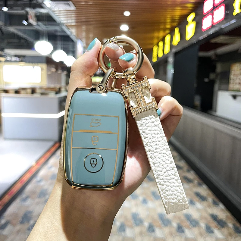 Cover Chiave/telecomando per Kia K 2k x 3 K 4k5ceed RIO5 CEED SORENTO CERATO OPTIMA - S1dc0f30240724349bbbf11e3d5ad535dR