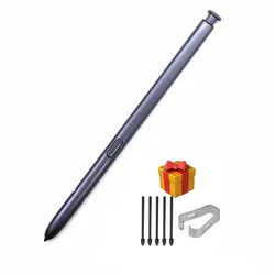 Enhanced Stylus Touch S Pen with Pen Tips - Premium Pen Replacement (Gray)