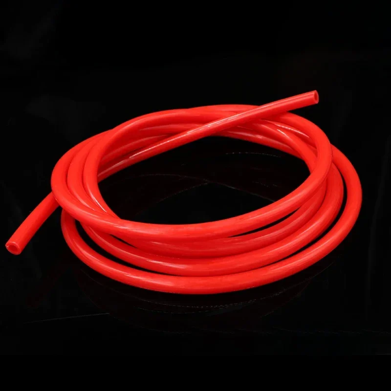 Silicone Tube 1/5/10M Food Grade Red Rubber Hose ID 0.5-32mm Flexible Nontoxic
