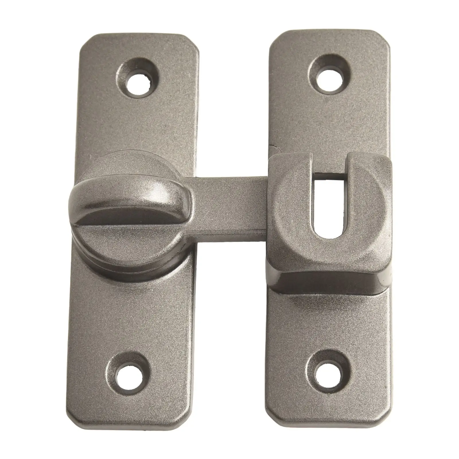 Gate Latch Sliding Barn Door Latch 90/180 Degree Safety Door Bolt Lock Window Cabinet Locks Black