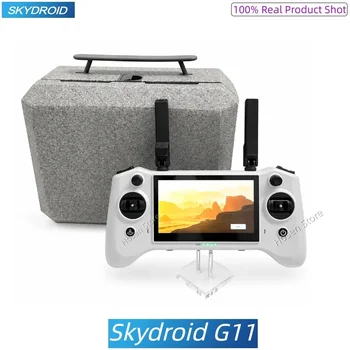 Terminale Terrestre Integrato Skydroid G11 con Batteria Incorporata da 10000mAh per Lunghe Ore di Funzionamento, Ideale per Droni Commerciali e Pattugliamento Esterno