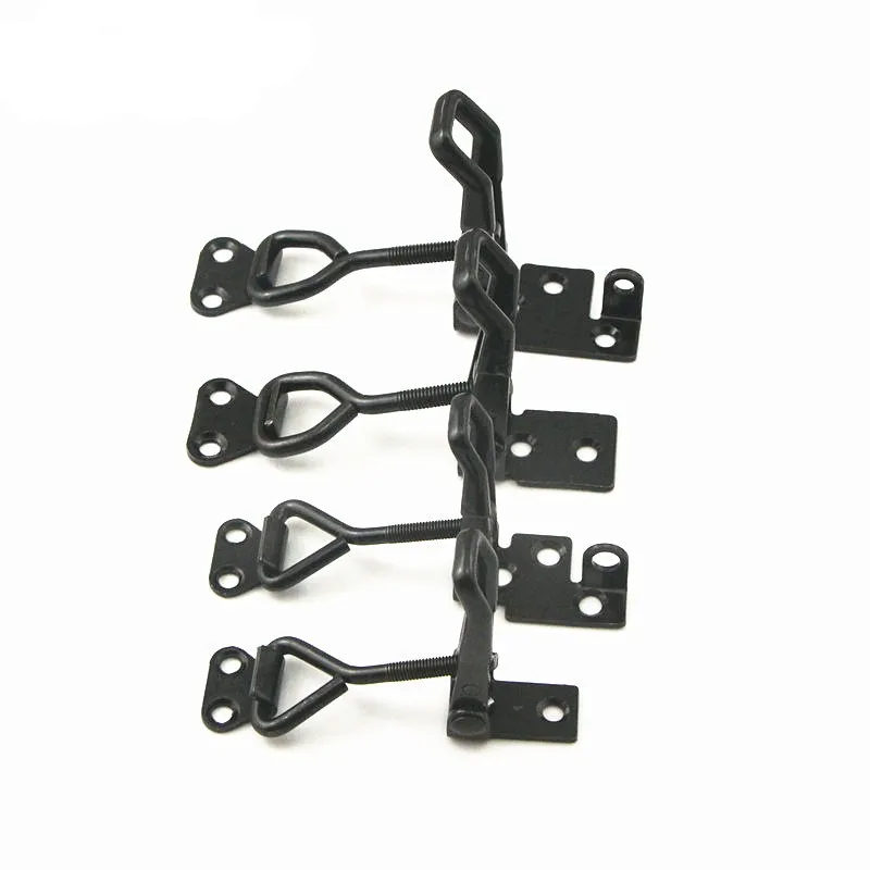 토글 클램프 토글 래치 캐치 조정 가능한 캐비닛 박스 레버 핸들 잠금 걸쇠 목공 손 도구 가구 하드웨어 용 걸쇠