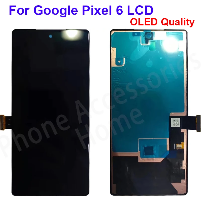 

OLED ЖК-дисплей для Google Pixel 6, экран с рамкой и дигитайзером сенсорной панели для Google Pixel 6 Pro, 6 Pro, GLUOG LCD, хорошего качества