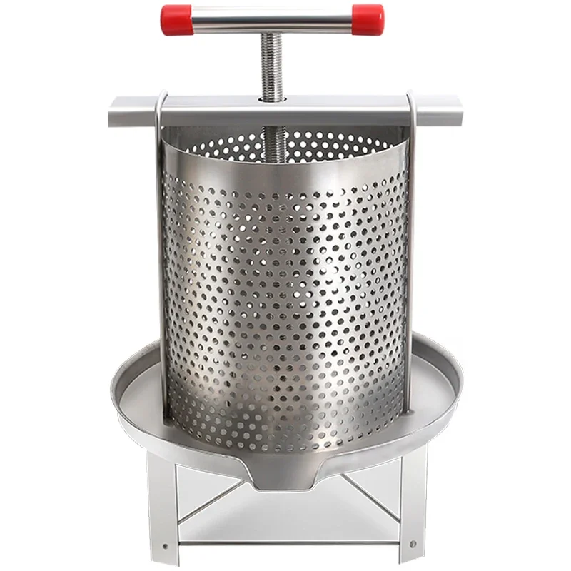 Honey Press 304 All Stainless Steel Honey Wax Press Medium Bee Juice Sugar Small Household Native Squeezer honey press