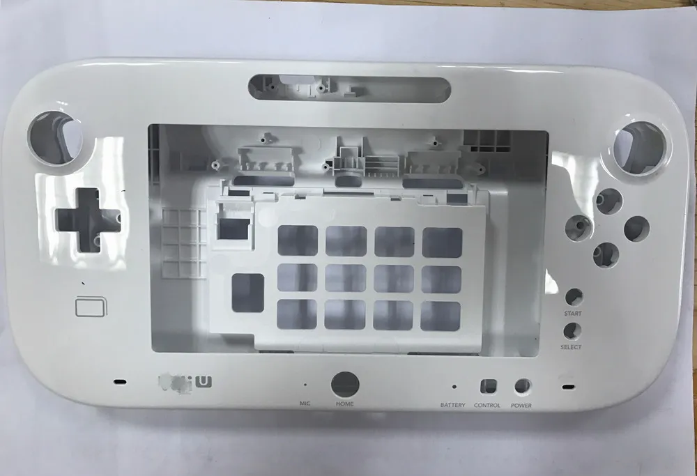 ForWiiuGamepadCaseHousingShellWithoutBatteryCoverReplacement