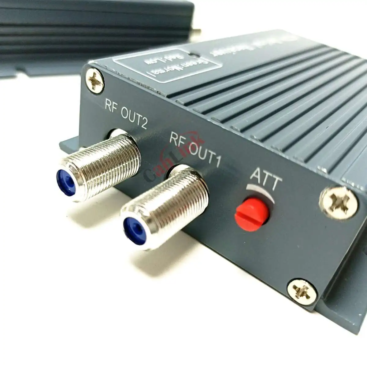 FTTH CATV Optical Receiver High Level Fiber WDM Converter SC APC/UPC Duplex Connector Mini Mode With 2 Output RF Inch