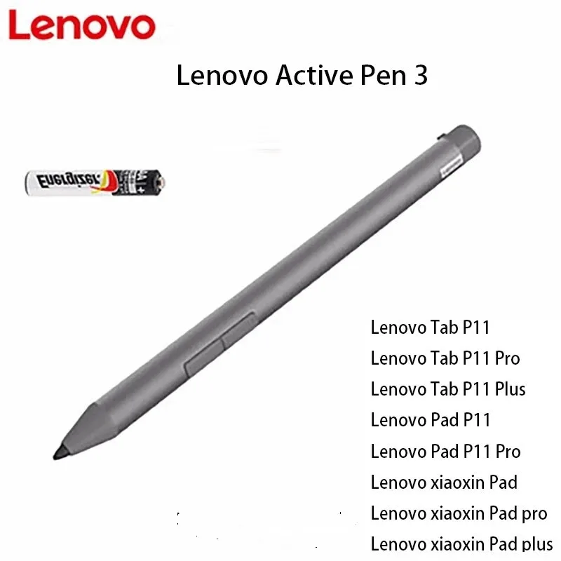 Lenovo Active Pen 3 Asli untuk Lenovo Tab P11 Pro Tab K10 K11 Tab K11