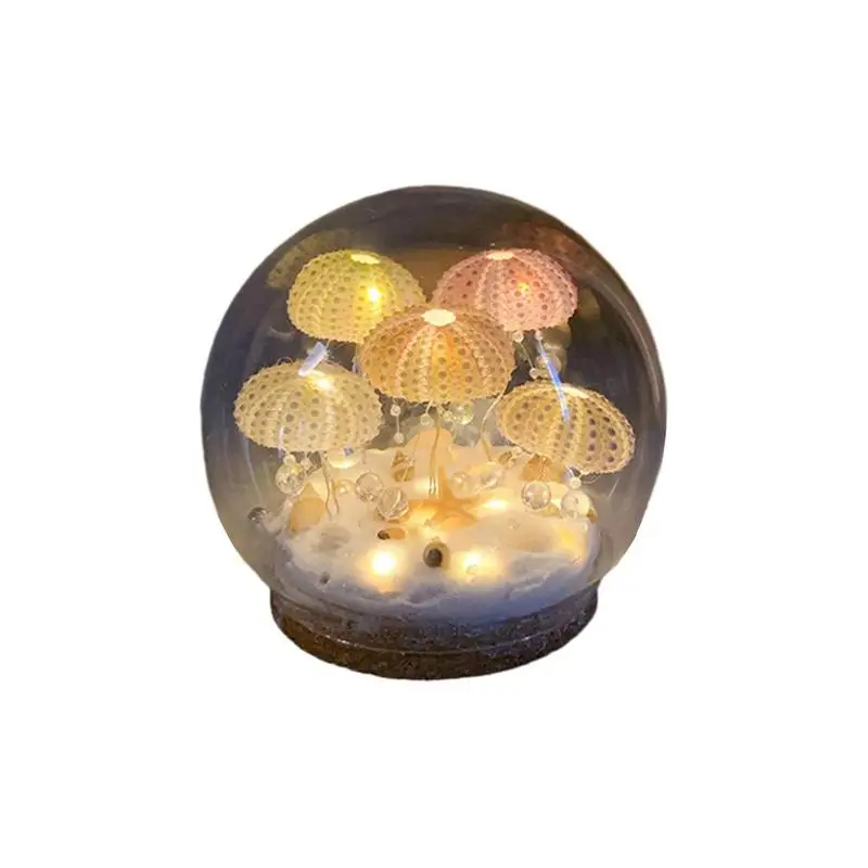 

Nightlight Ball Decor Underwater World Theme Jellyfish Ball Nightlight Tabletop Decorations For Dormitory Living Room Study Room