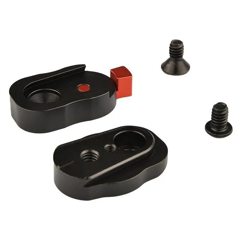 Camera Mount Plate Mini Field Monitor Quick Release Plate For LCD Monitor Magic Arm LED Light Camera Camcorder Rig