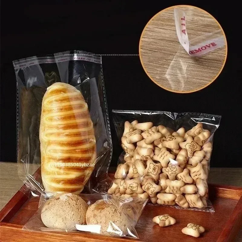 Durchsichtige, selbstklebende Beutel, wiederverschließbar, wasserdicht, Geschenk, Lebensmittel, Süßigkeiten, Verpackung, OPP-Plastiktüten, Aufbewahrung, Partygeschenke, Beutel – Detail 7