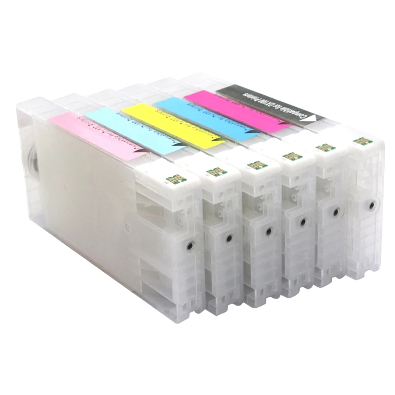 T7811-T7816 Empty refillable ink cartridge chips Fujifilm Frontier-S DX-100 Fuji DX100 Printer 6 colors available