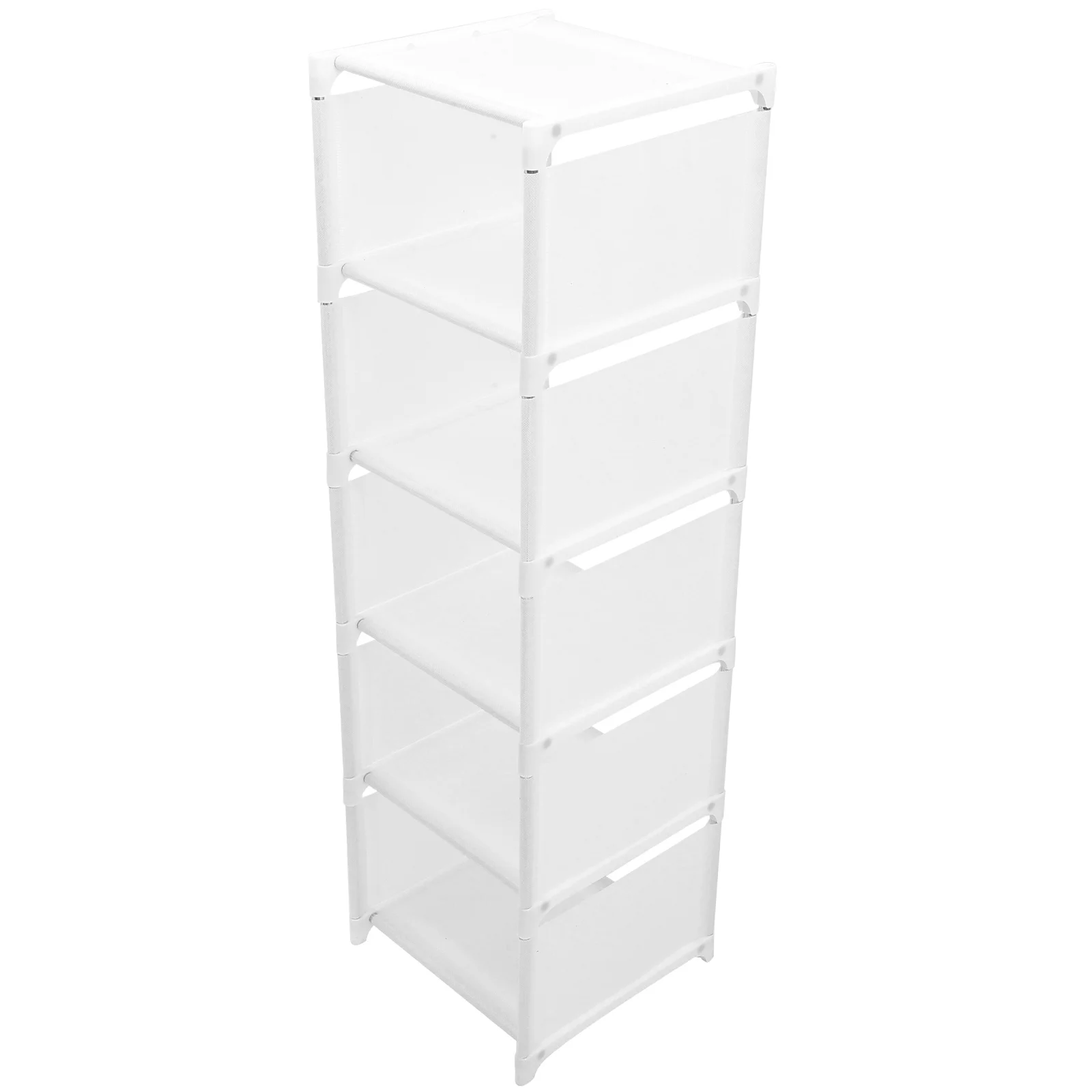 

Shoe Cabinet Storage Free Standing Racks Shoes Multifunction Multi-layer Folding Organizer Shelf