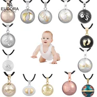 Eudora Harmony Ball Pendant Necklace Pregnancy Chime Ball Mexcian Bola Pendants Wishing Balls Fine Jewelry for Women Best Gift 1